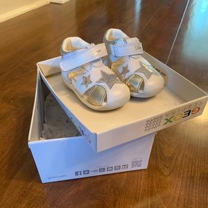 Geox baby girl white sneaker sandal